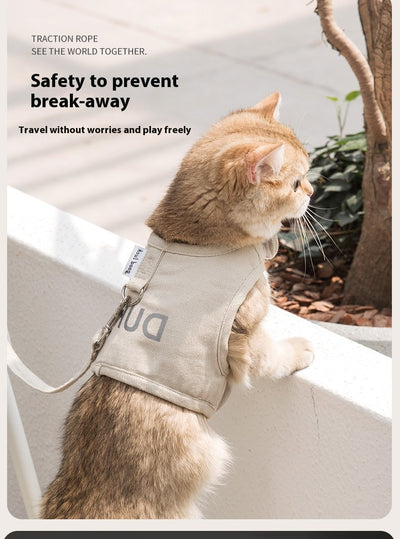 Arnés Respirable Universal para Gatos Anti-Ruptura de Cuatro Estaciones - Image 20