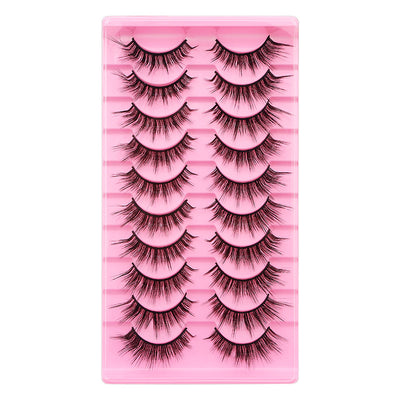 10 Pares de Pestañas Postizas Voluminosas con Rizo Natural - Image 13