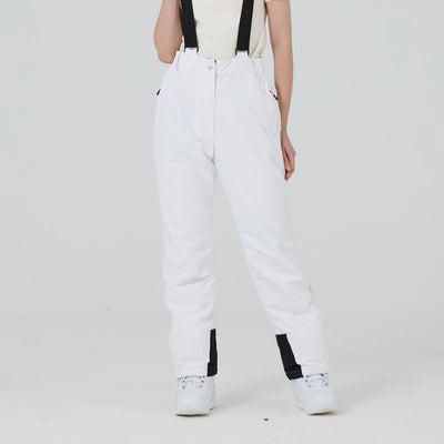 Pantalones de Esquí Impermeables y Térmicos con Cintura Elástica