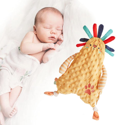 Toallita Apaciguadora de Bebé con Orejas de Conejo Kawaii - Mordedor y Juguete Reconfortante
