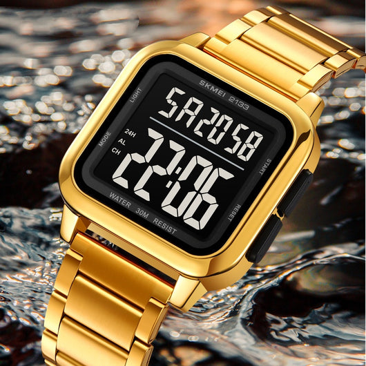 Reloj Electrónico Cuadrado Luminoso Resistente al Agua - Image 19