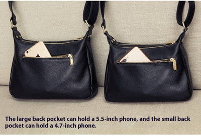 Bolso de Cuero Genuino de Gran Capacidad - Bolsa Madre Tipo Hombro - Image 30