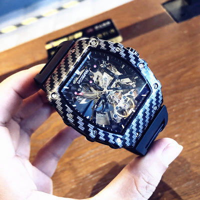 Reloj Automático Mecánico Skeleton con Tourbillon - Image 6