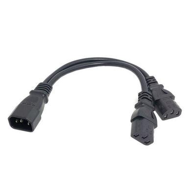 Cable Adaptador Divisor de Corriente C14 a Doble C13 (35 cm) - Image 8