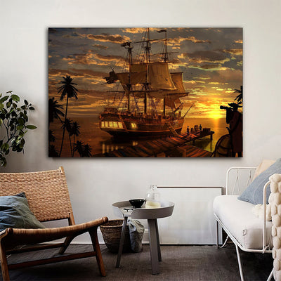 Cuadro Decorativo de Lienzo para Sala sin Marco con Sistema de Colgante Rimless - Image 7