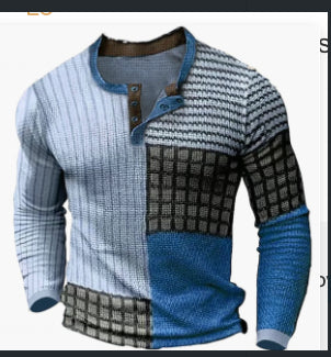 Playera Casual Retro Estampada en 3D para Hombre - Image 6