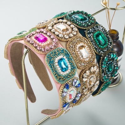Diadema Cristal Barroco Brillante Fashion