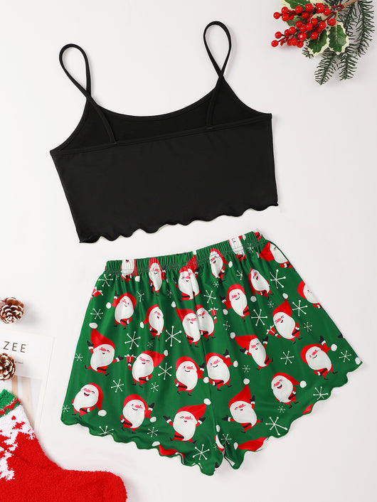 Conjunto de Tirantes Navideños y Traje para el Hogar - Image 9