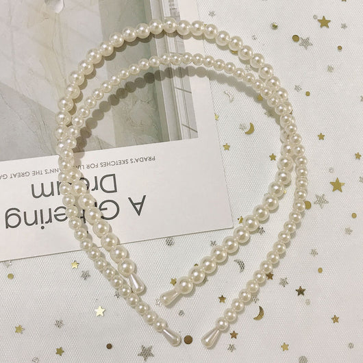Set de 3 Diademas de Perlas para Mujer, Estilo Versátil y Elegante - Image 17