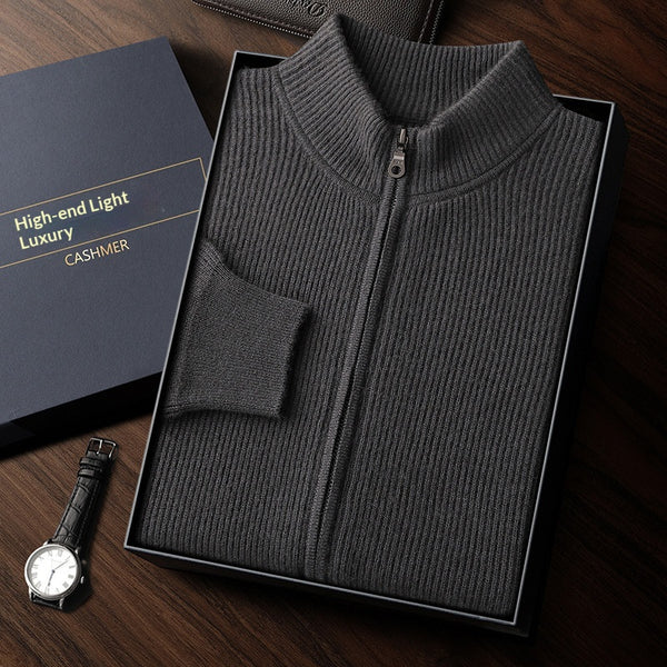 Suéter de Cachemira para Hombre Grueso y Elegante