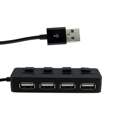 Hub USB 2.0 Multiplicador de 4 Puertos con Botón - Image 8