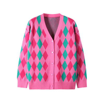 Blusa Suelta Otoño Cuello V Manga Larga Talla Grande Elegante - Image 4