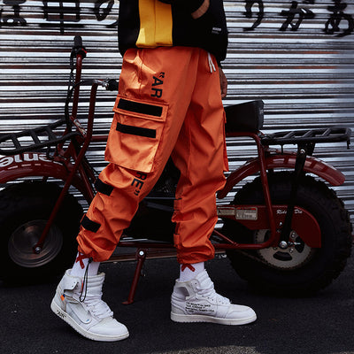 Pantalones Overol Hip-Hop Sueltos Funcionales Street Wear - Image 12
