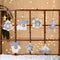 Adorno Navideño de Madera con Peluche - Colgante Decorativo