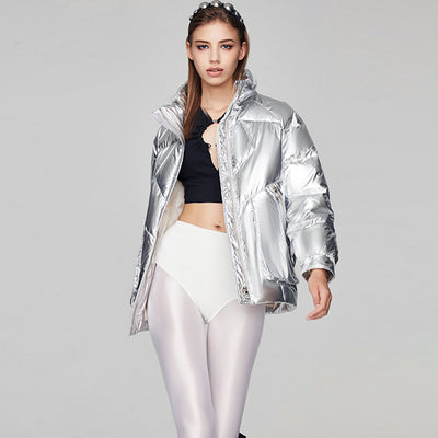 Gabardina Impermeable Brillante Desechable para Mujer - Image 2