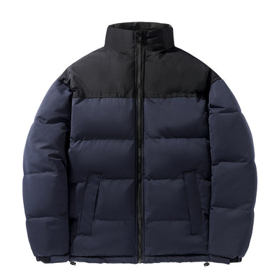 Abrigo Acolchado Holgado para Hombre - Abrigo Grueso de Algodón - Image 4