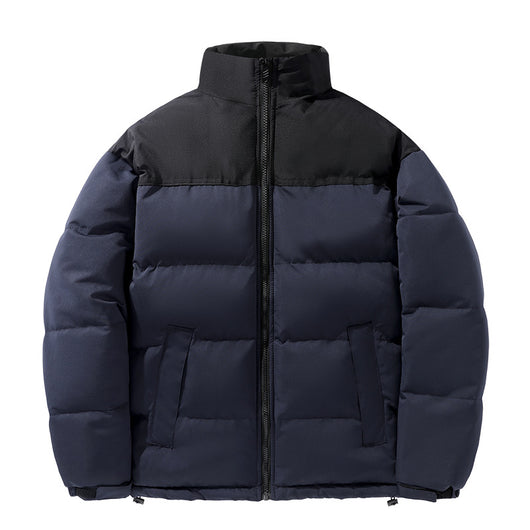 Abrigo Acolchado Holgado para Hombre - Abrigo Grueso de Algodón - Image 4