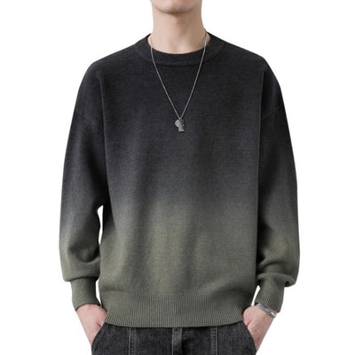 Suéter Holgado de Cuello Redondo para Hombre - Image 8