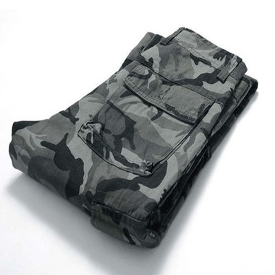 Pantalones Tácticos de Camuflaje con Múltiples Bolsillos para Hombre - Image 6