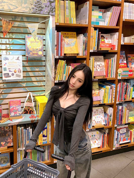 Blusa de Manga Larga con Moño para Otoño Invierno - Image 21
