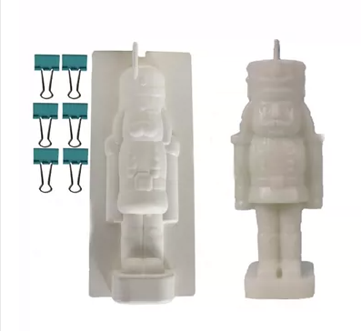 Molde de Vela Plástico Casa Navideña con Reno y Sistema de Fijación - Image 12