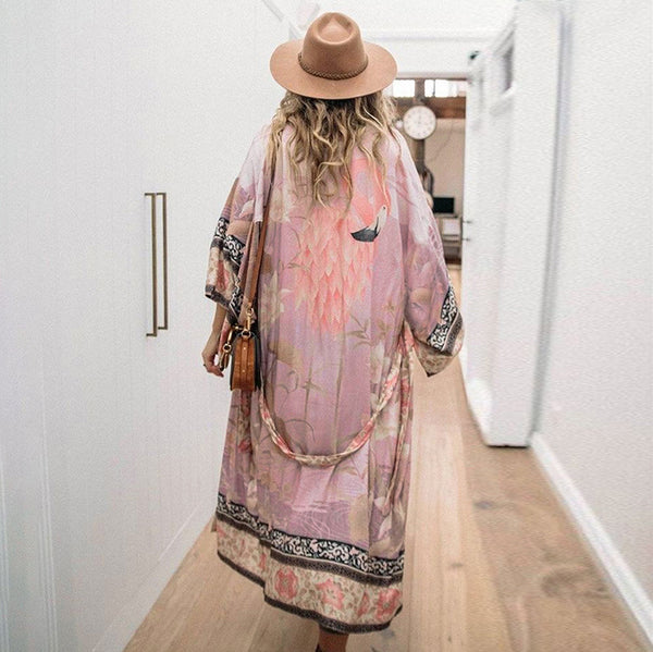 Cardigan Suelto Elegante con Protección Solar para Verano