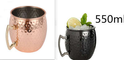 Taza Térmica Moscow Mule de Acero Inoxidable con Baño de Cobre Martillado - Image 12