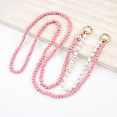 Cadena para Bolso de Cuentas de Madera Otoño-Invierno con Doble Capa - Image 2