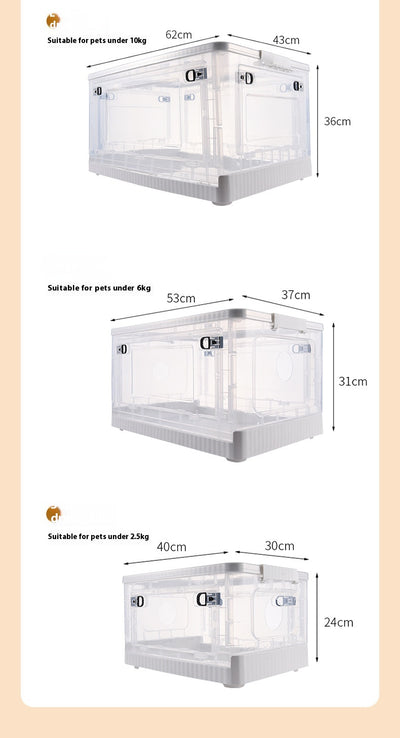 Secadora Transparente para Mascotas con Horno de Baño Portátil - Image 5
