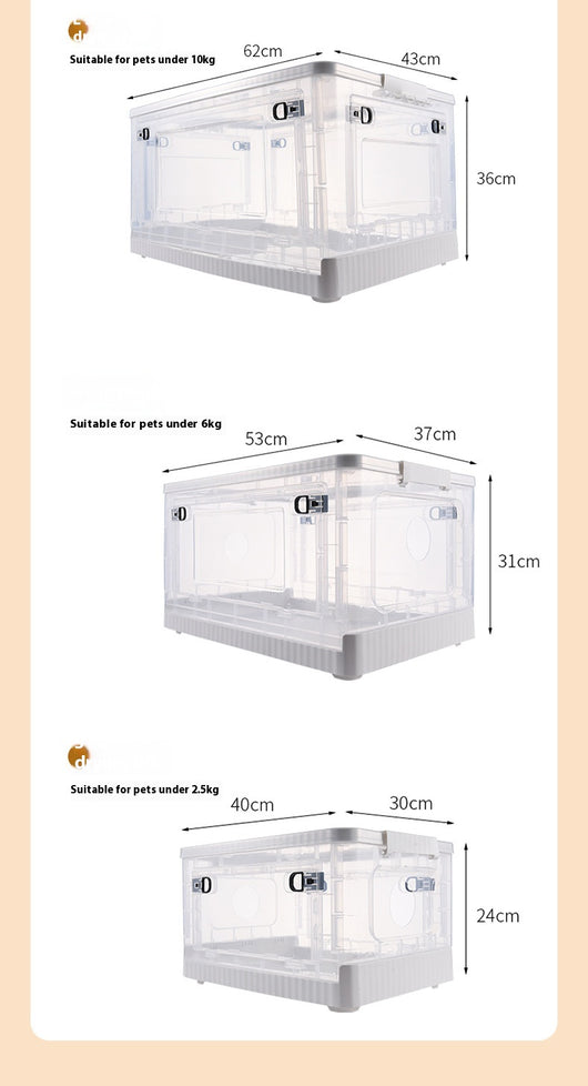 Secadora Transparente para Mascotas con Horno de Baño Portátil - Image 5