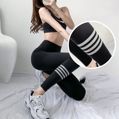 Pantalones Yoga Ajustados Stretch Negro - Talla Pequeña - Image 11