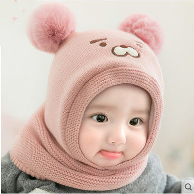 Gorros de Lana Gruesa para Bebés y Niños Pequeños - Abrigo Térmico - Image 12
