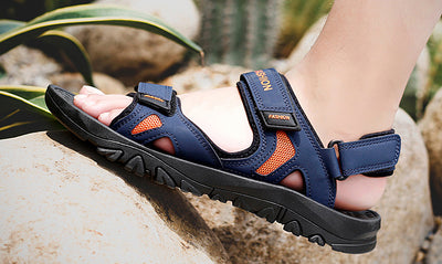 Sandalias Velcro para Hombre Transpirables Verano Playa - Image 21