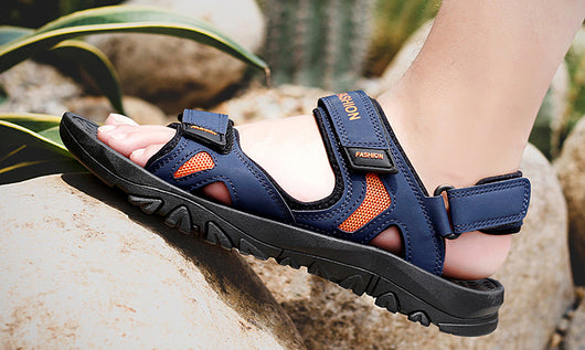 Sandalias Velcro para Hombre Transpirables Verano Playa - Image 21