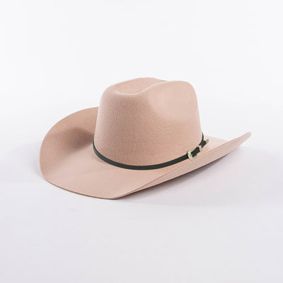 Sombrero Vaquero de Ala Ancha con Hebilla y Lana Pura - Image 8