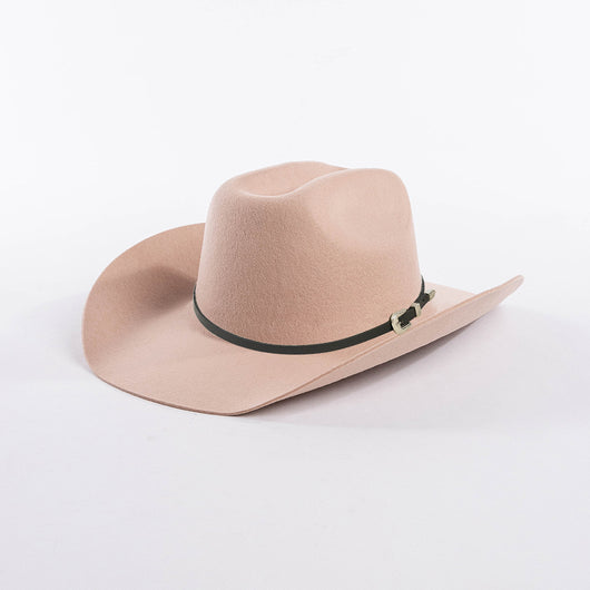Sombrero Vaquero de Ala Ancha con Hebilla y Lana Pura - Image 8