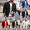 Jaqueta Jeans Slim Fit Masculina com Lapela