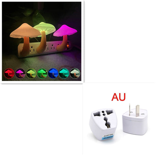 Lámpara Nocturna LED Seta con Sensor de Luz - Enchufable EU/US - Image 17