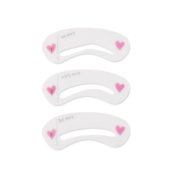 Plantilla de Cejas PVC - Medidor y Molde para Diseño de Cejas Perfecto