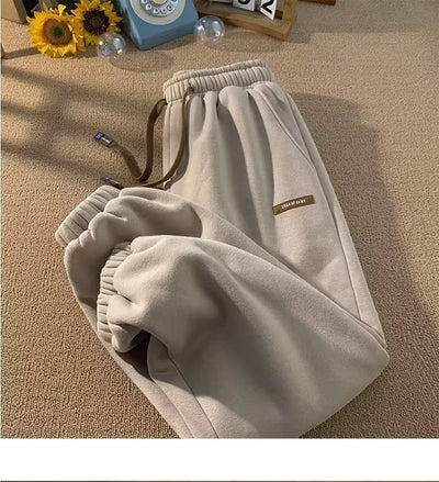 Pantalones Casuales Holgados con Forro Polar Térmico - Image 21
