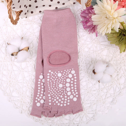 Calcetines de Yoga Antideslizantes con Dedos Separados - Image 7
