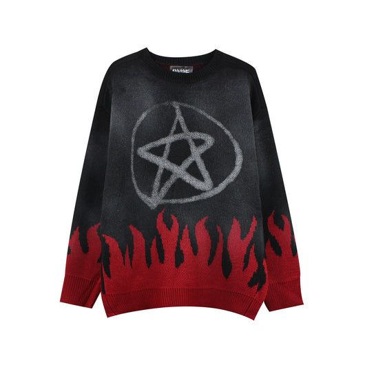Suéter Holgado Cuello Redondo - Pullover de Moda - Image 4