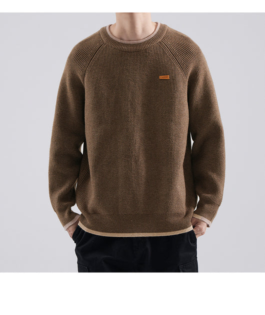 Suéter Tejido Holgado Raglan para Otoño-Invierno - Image 13