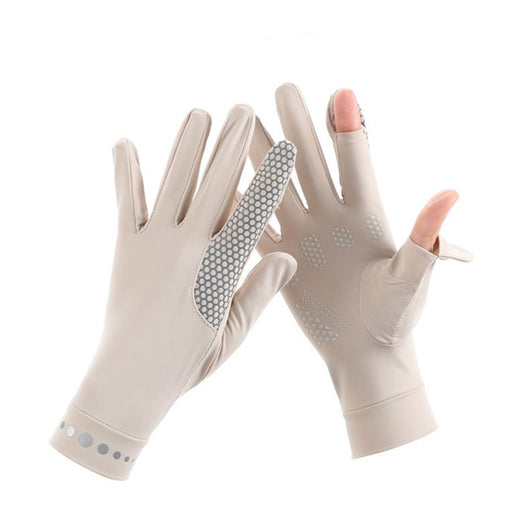 Guantes Protectores de Seda Helada con Filtro Solar - Transpirables y Elásticos - Image 11
