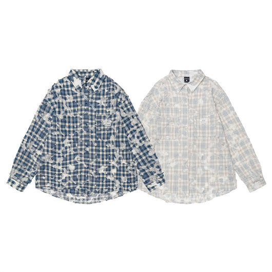 Camisa de Cuadros Manga Larga para Hombre - Estilo Versátil - Image 11