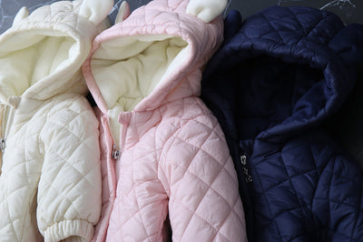 Mameluco Térmico Infantil con Capucha y Forro Polar para Invierno - Image 27