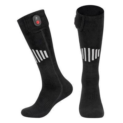Calcetines Térmicos de Algodón Puro con Calefacción Eléctrica para Esquí - Image 10