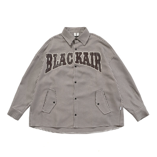 Camisa Cuadros Unisex con Cruz Bordada Manga Larga - Image 6