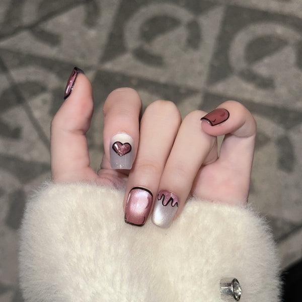 Esmalte de Uñas Efecto Ojo de Gato 2D con Brillo Dimensional