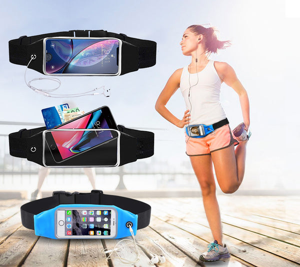 Riñonera Deportiva con Pantalla Táctil para Correr y Entrenamientos